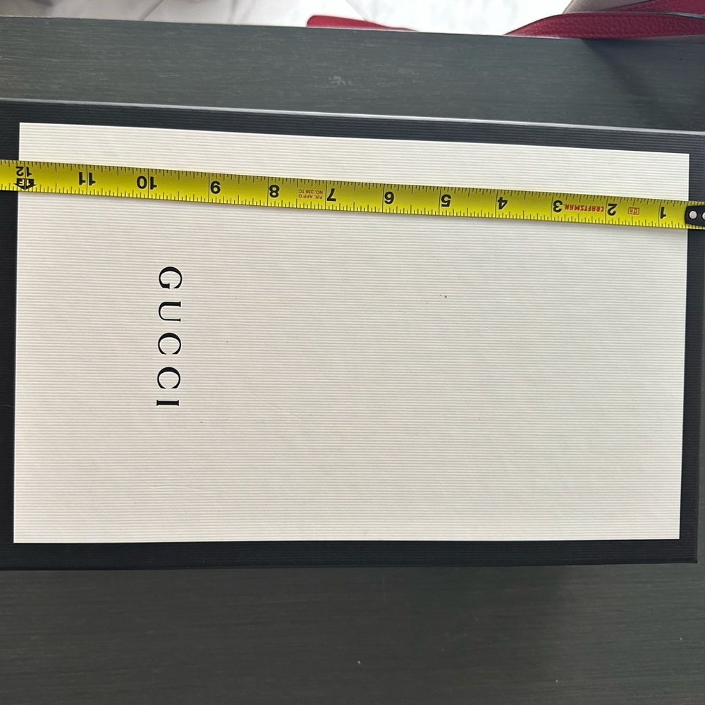 Empty Gucci box